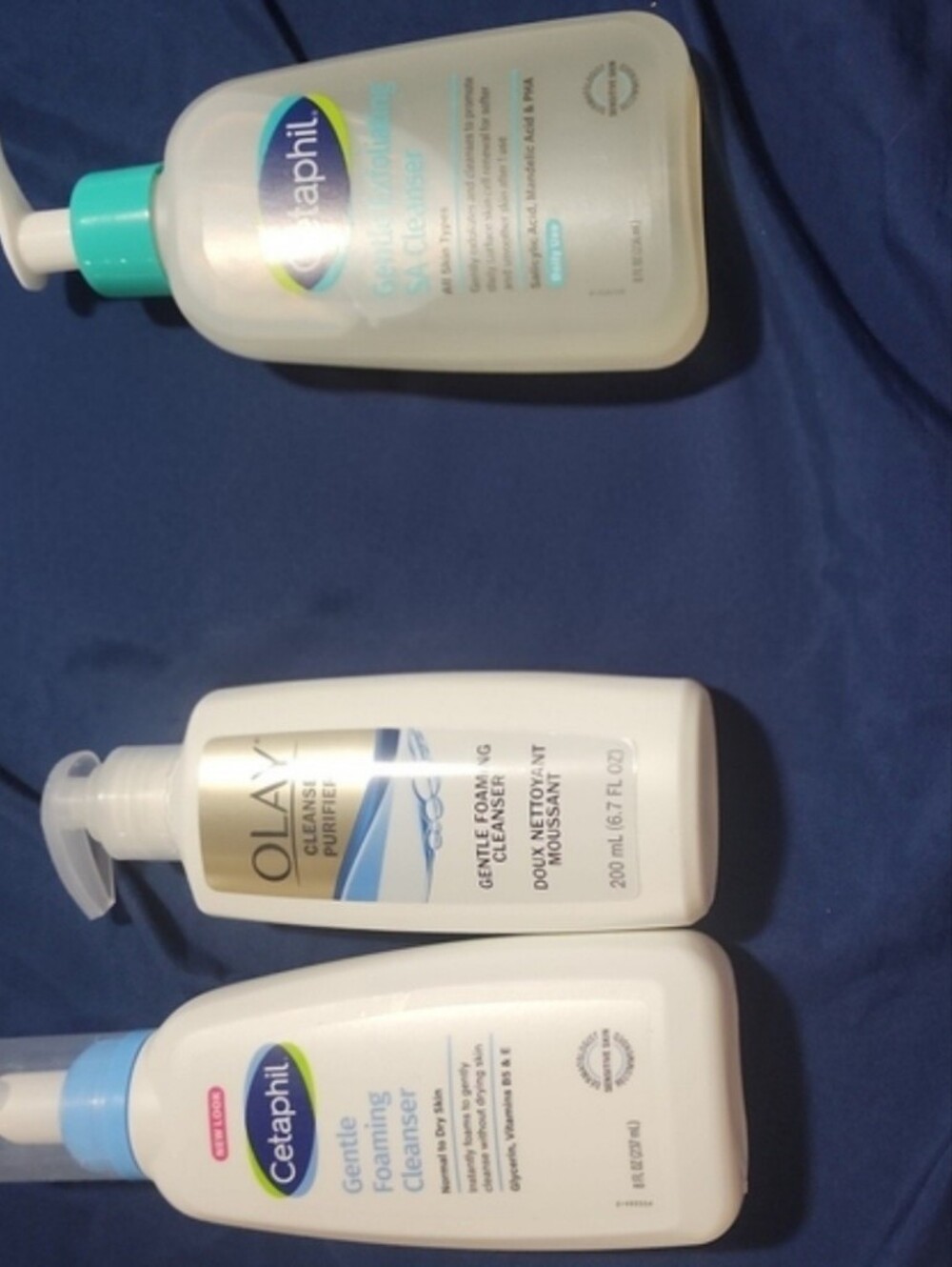 3  new facial cleansers